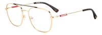Montatura vista Dsquared Uomo D2 0047GOLD BLACK56 - D2 0047GOLD BLACK56